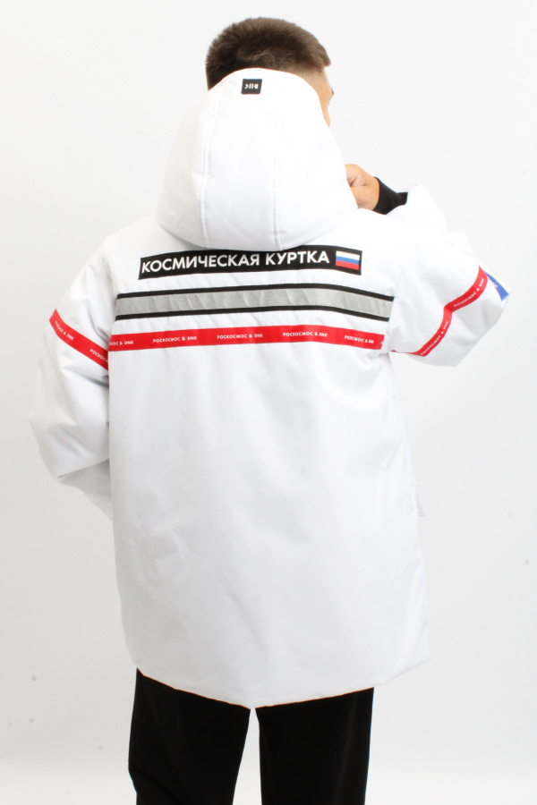 Куртка РОСКОСМОС&DNK белая