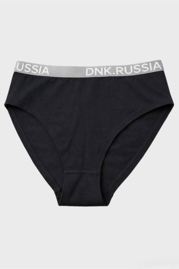 Трусы высокие черные